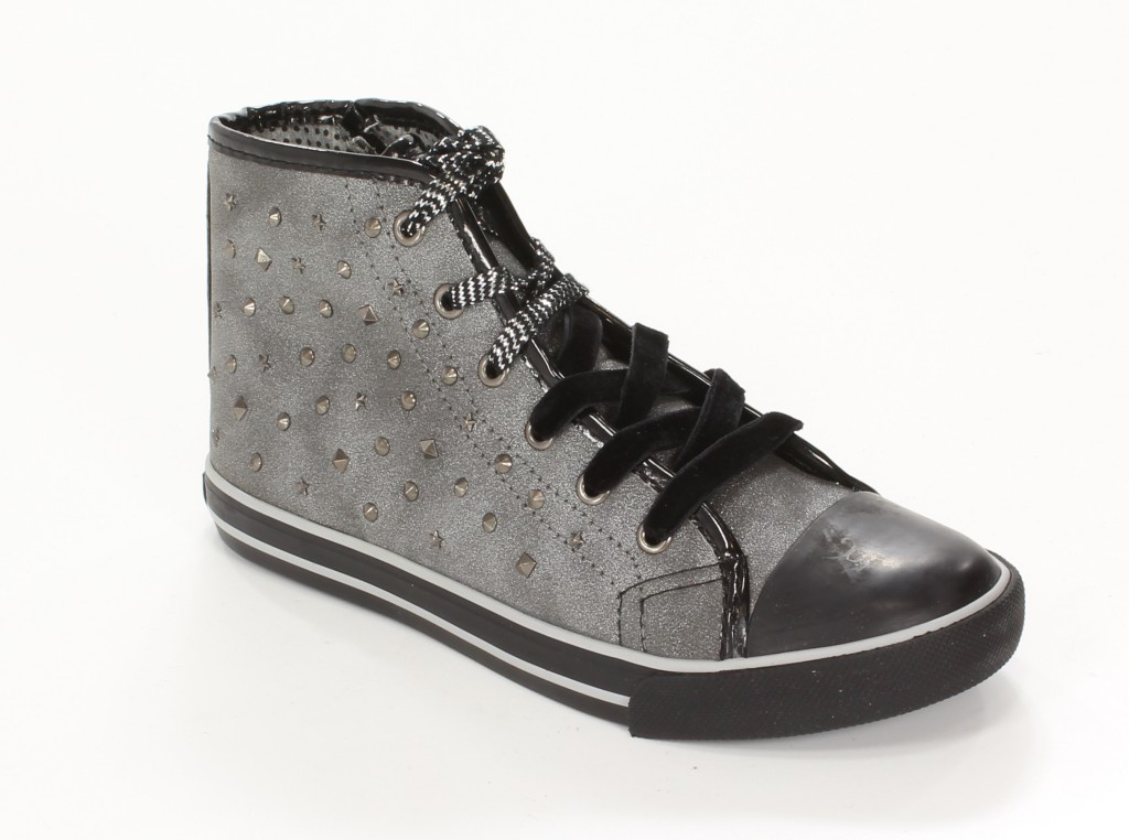 Primigi Półbuty 9399000 Nabuk Lurex Pu/Piomb r.30-35