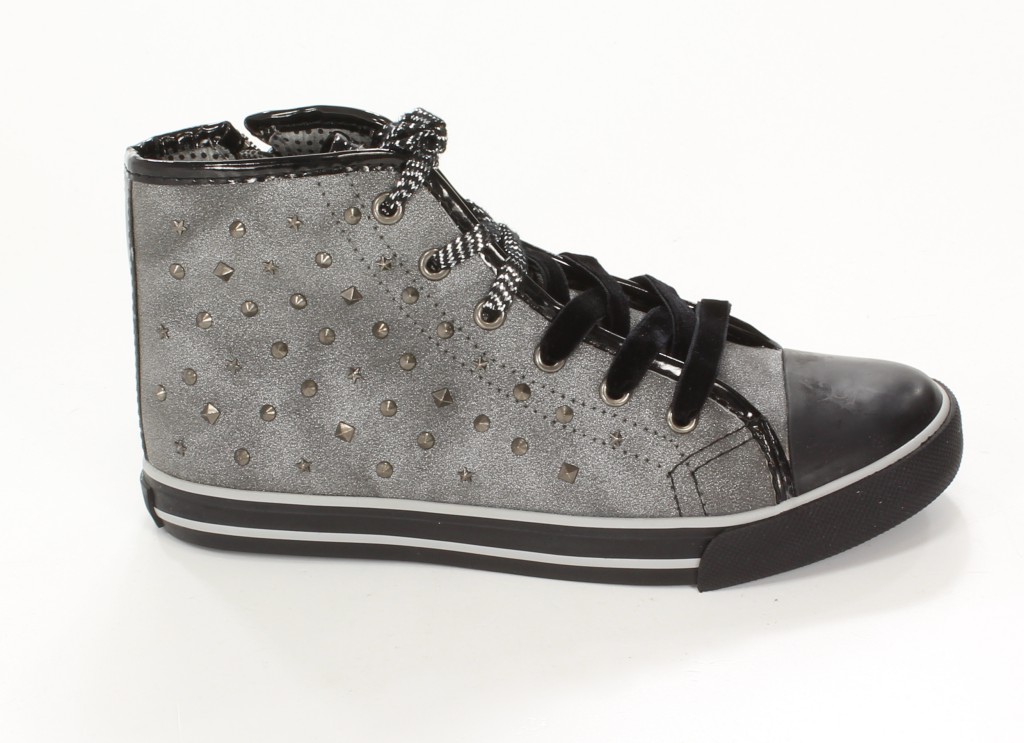 Primigi Półbuty 9399000 Nabuk Lurex Pu/Piomb r.36-39