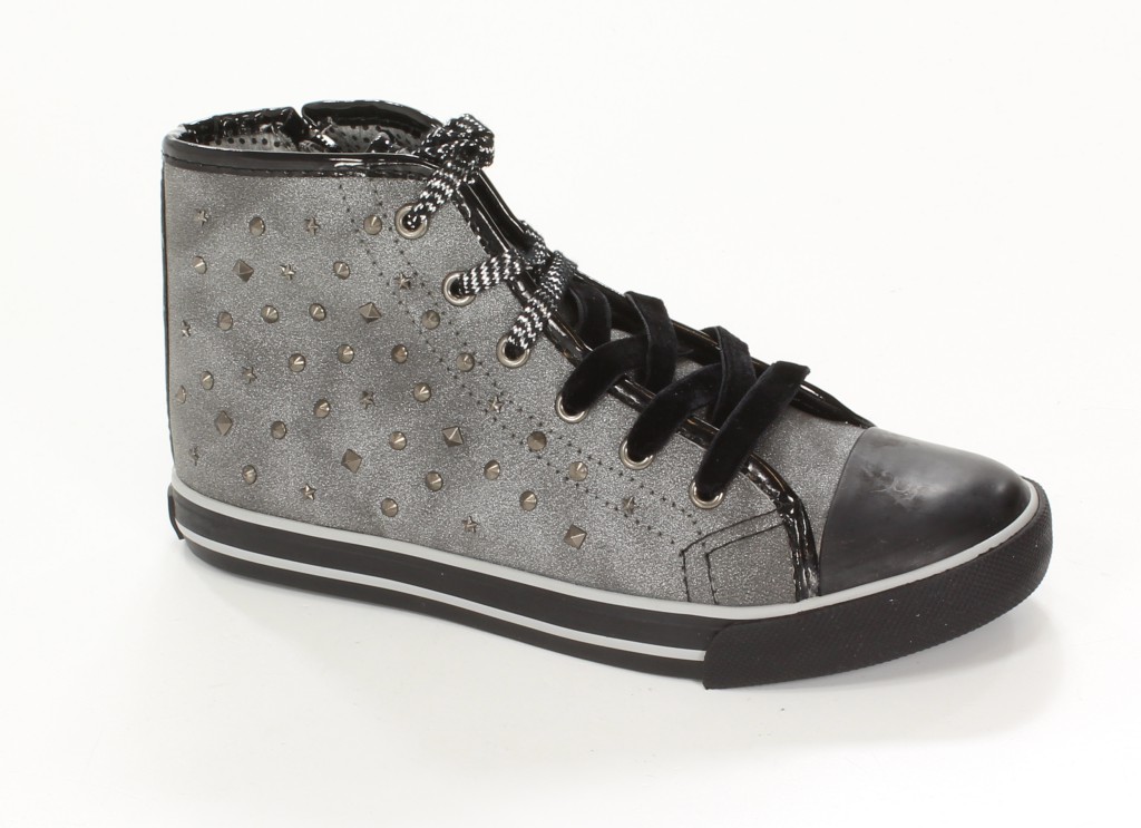 Primigi Półbuty 9399000 Nabuk Lurex Pu/Piomb r.36-39