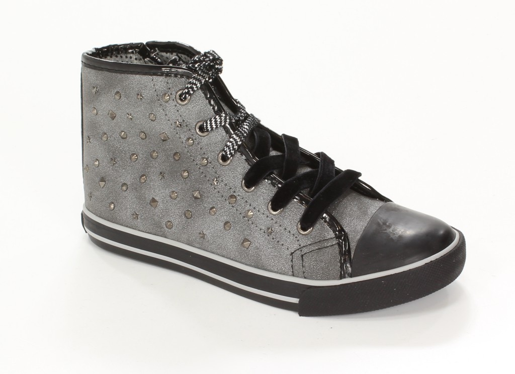 Primigi Półbuty 9399000 Nabuk Lurex Pu/Piomb r.36-39