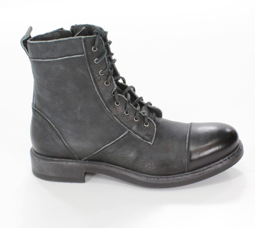 Braf&Co Trzewiki 8569 Vacchetta Nero 