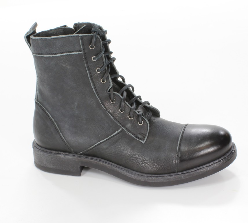 Braf&Co Trzewiki 8569 Vacchetta Nero 