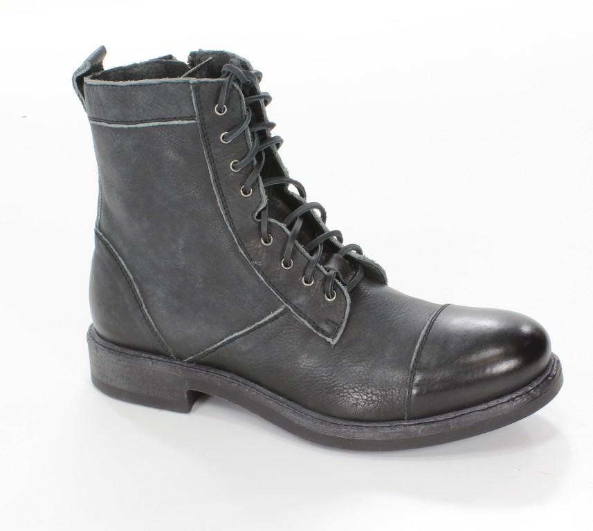 Braf&Co Trzewiki 8569 Vacchetta Nero 