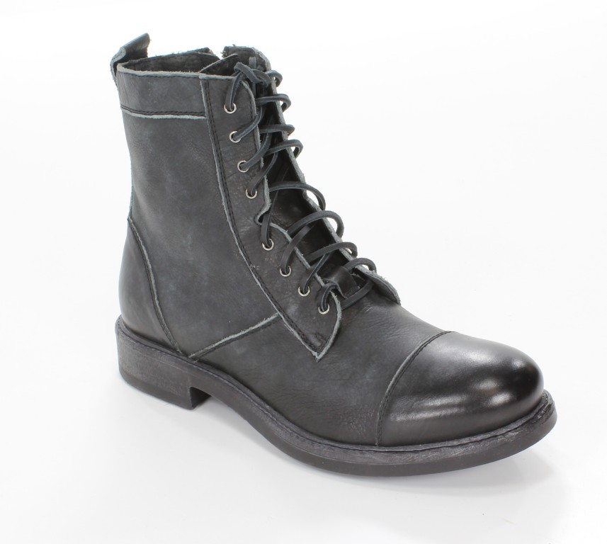 Braf&Co Trzewiki 8569 Vacchetta Nero 