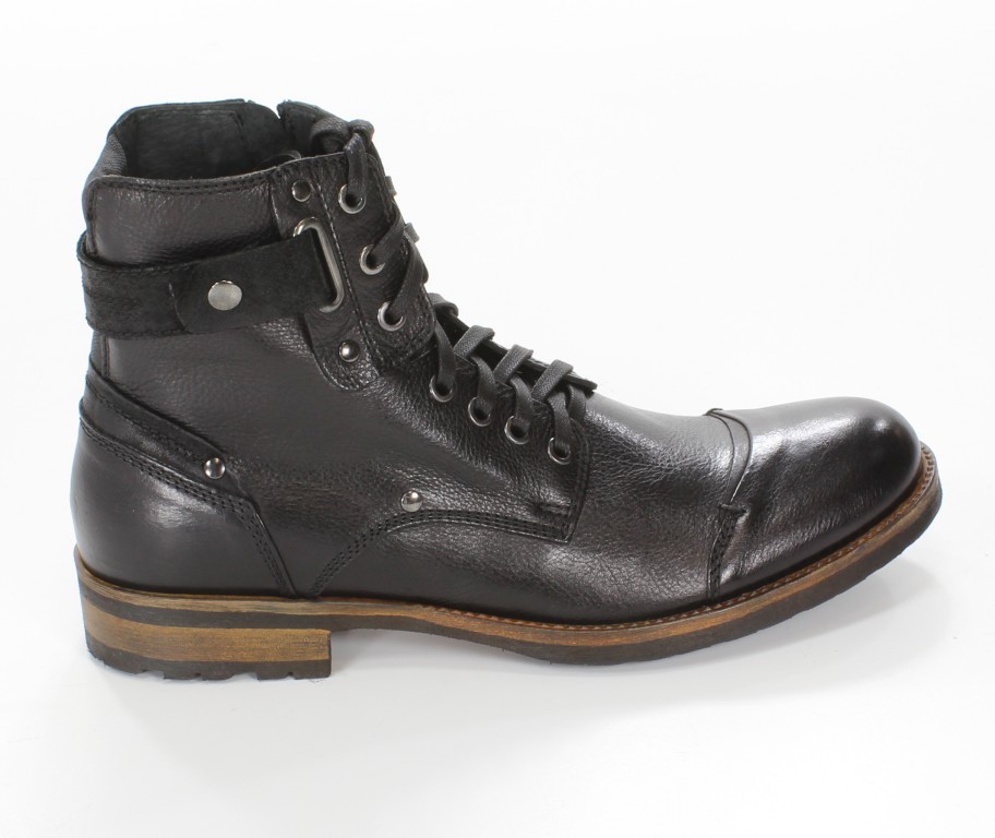 Braf&Co Trzewiki 8562 Vacc.Bronx Nero 