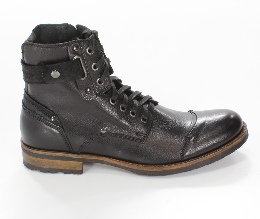 Braf&Co Trzewiki 8562 Vacc.Bronx Nero 