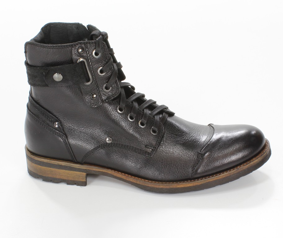 Braf&Co Trzewiki 8562 Vacc.Bronx Nero 