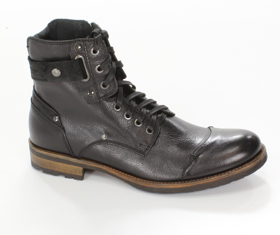 Braf&Co Trzewiki 8562 Vacc.Bronx Nero 