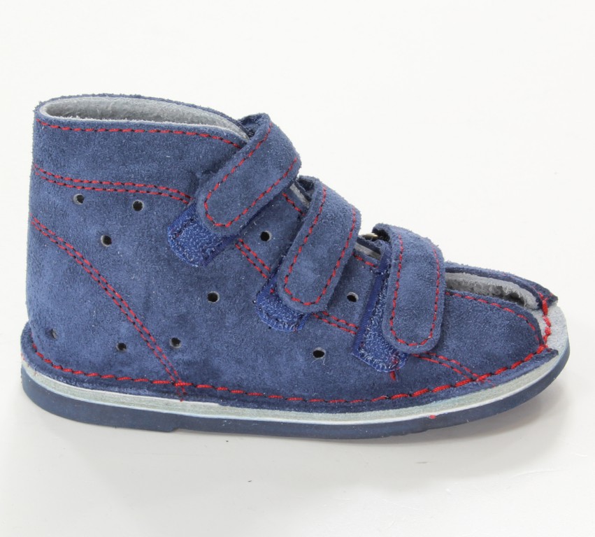 AR Sandały 012 N Jeans/Cz/Granat