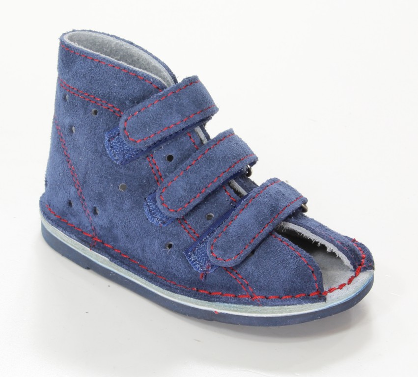 AR Sandały 012 N Jeans/Cz/Granat