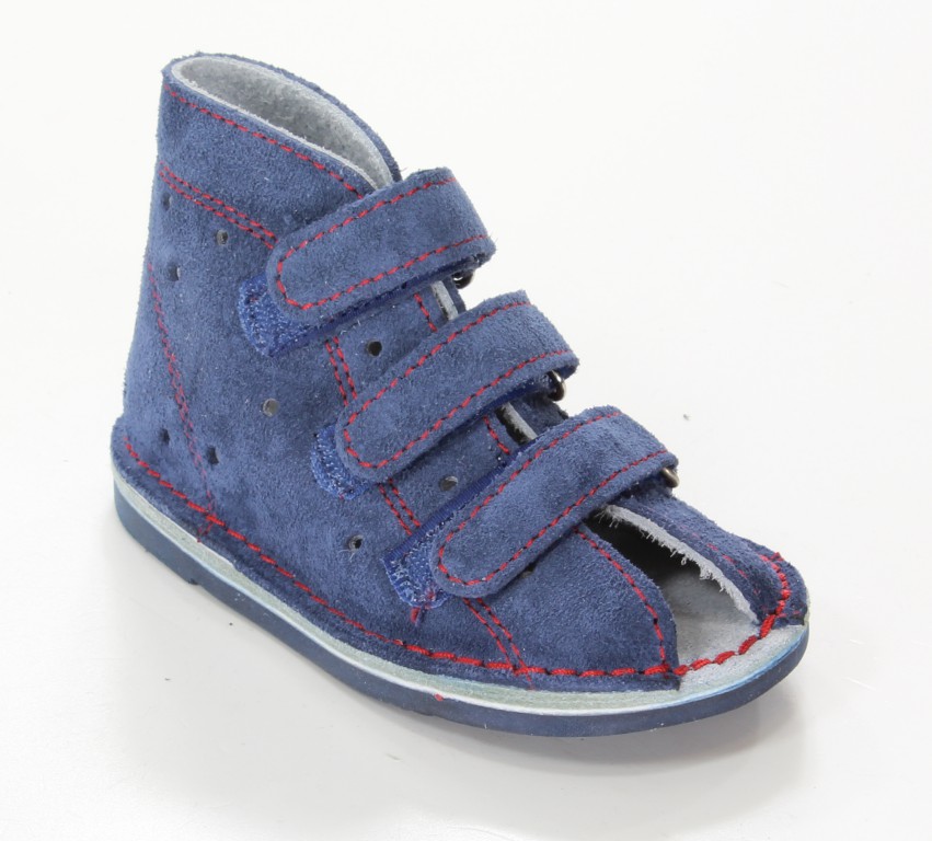 AR Sandały 012 N Jeans/Cz/Granat