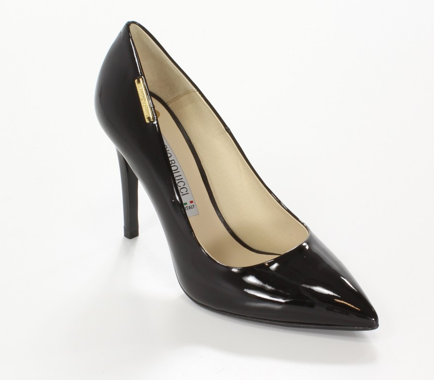 Mario Bolucci Czółenka 5100-PR02 Nero-Lakier
