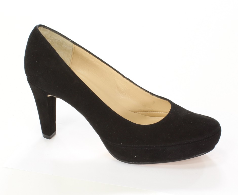 Unisa Czółenka Numar_13_Ks Black Kid Suede 