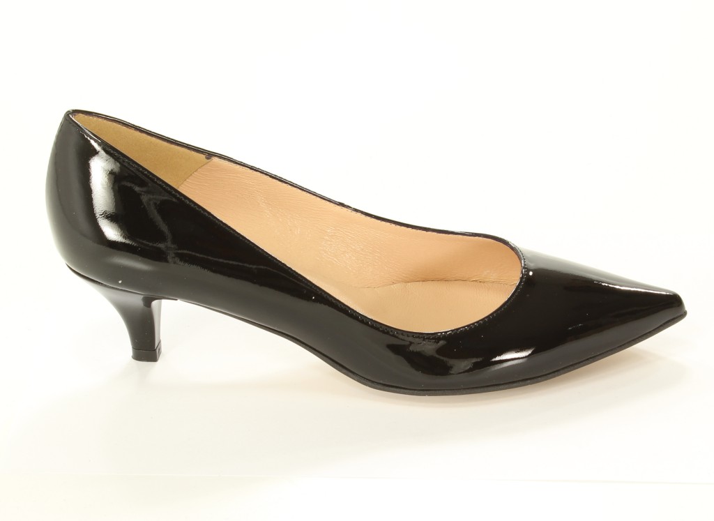 Stifbut Czółenka C-112 Czarny Lakier 