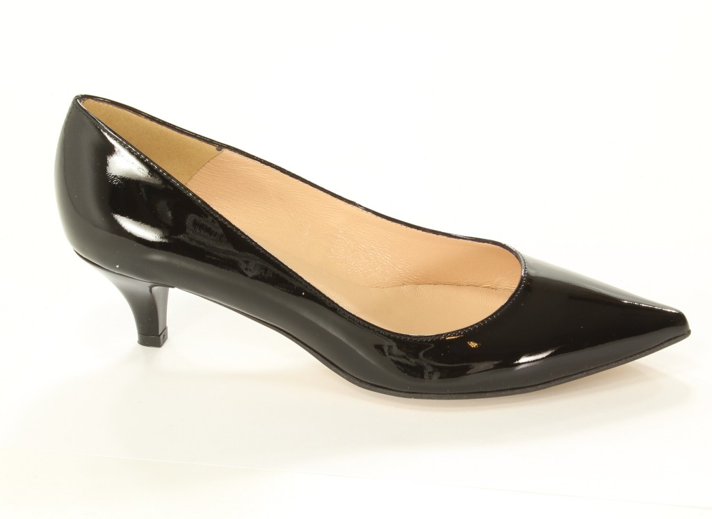 Stifbut Czółenka C-112 Czarny Lakier 