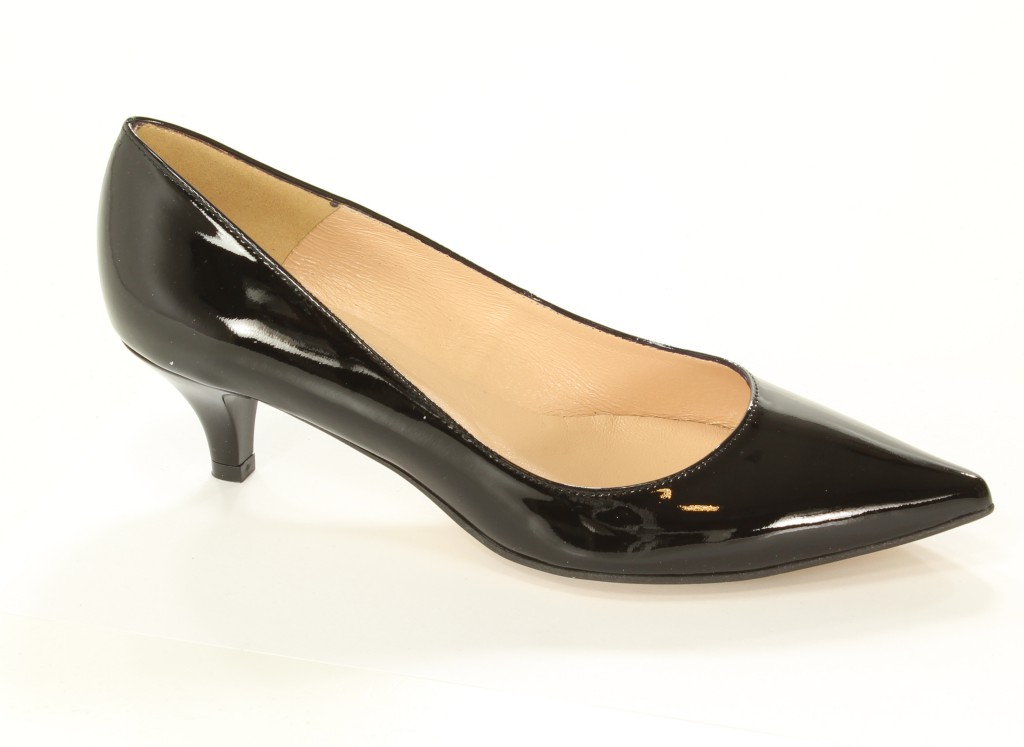 Stifbut Czółenka C-112 Czarny Lakier 