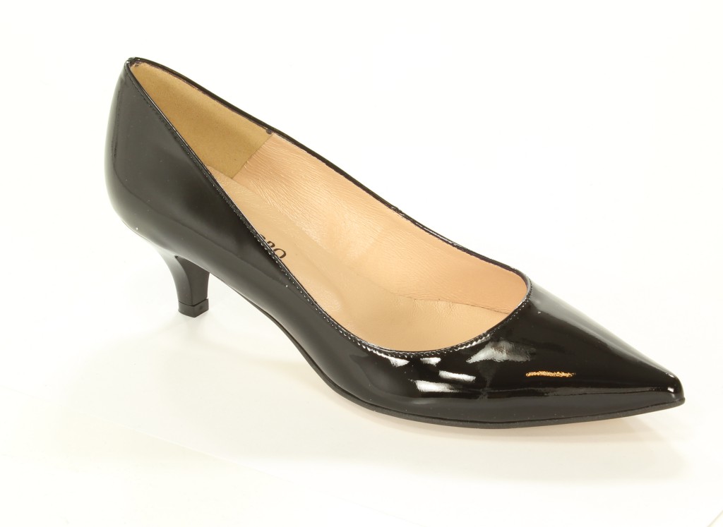 Stifbut Czółenka C-112 Czarny Lakier 