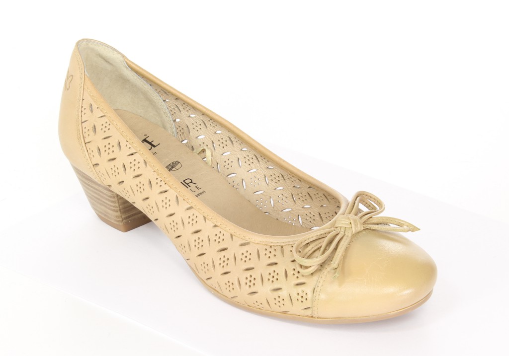 Caprice Czółenka 9-22504-22 Sand/Beige Pat