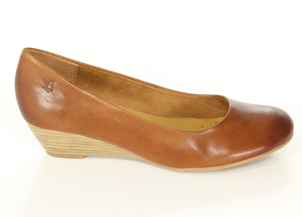 Caprice Czółenka 9-22302-22 Cognac 305 