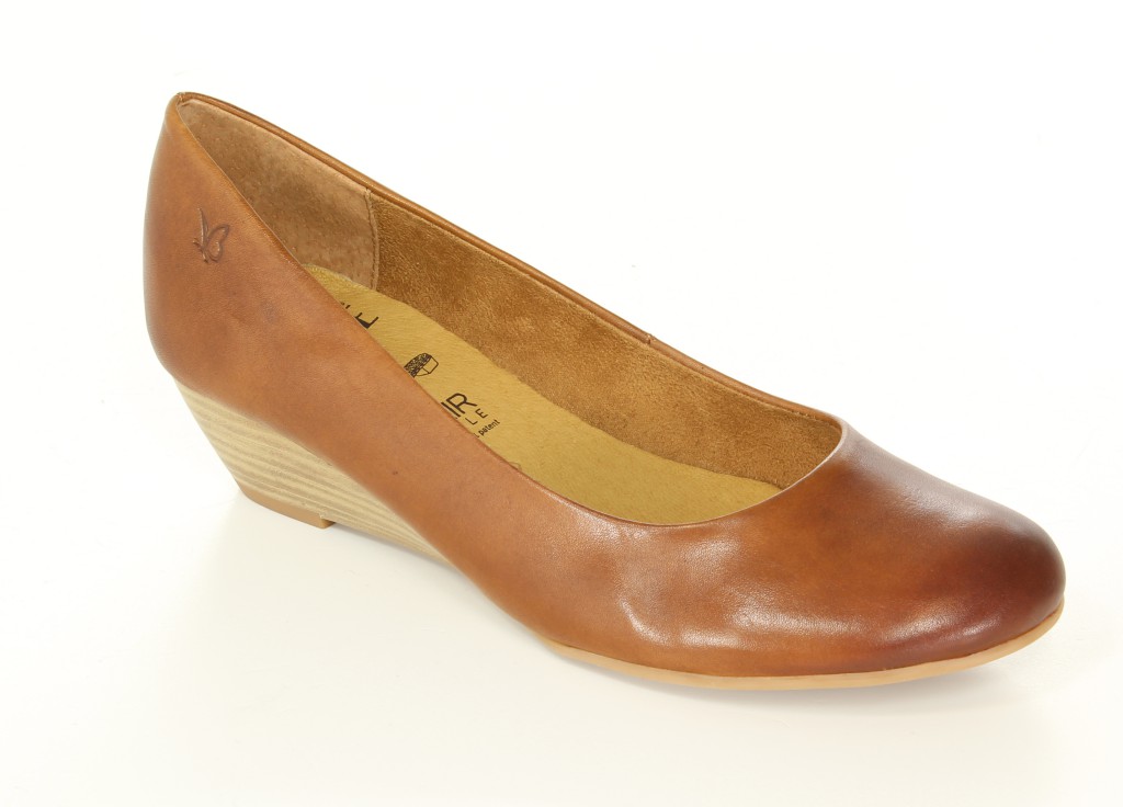 Caprice Czółenka 9-22302-22 Cognac 305 