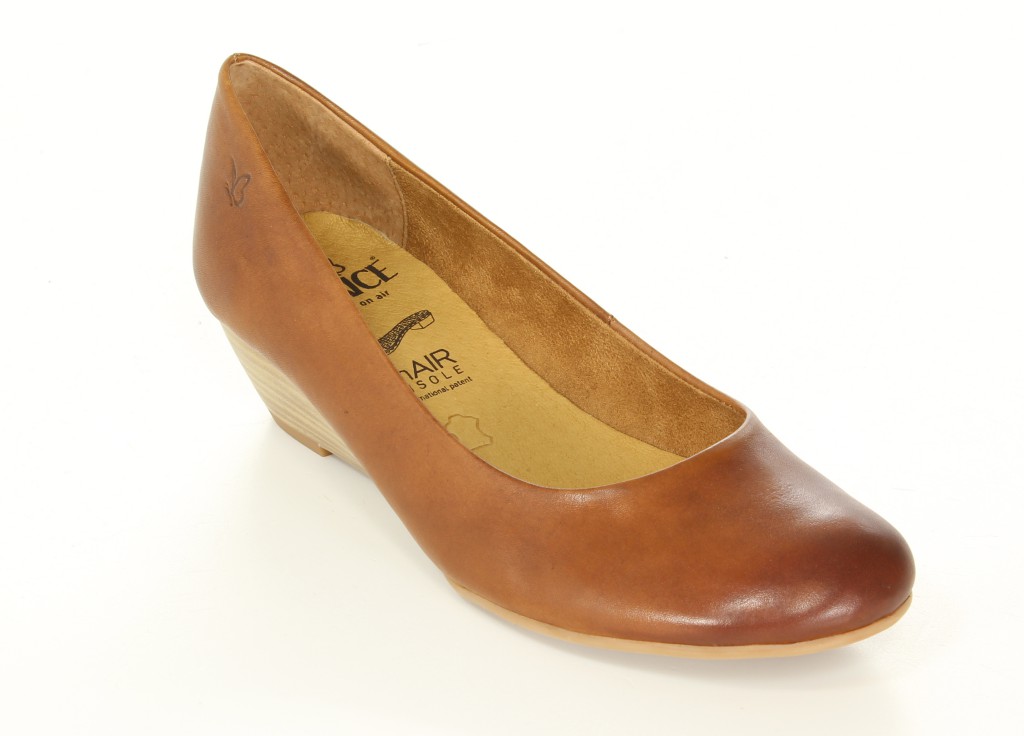 Caprice Czółenka 9-22302-22 Cognac 305 