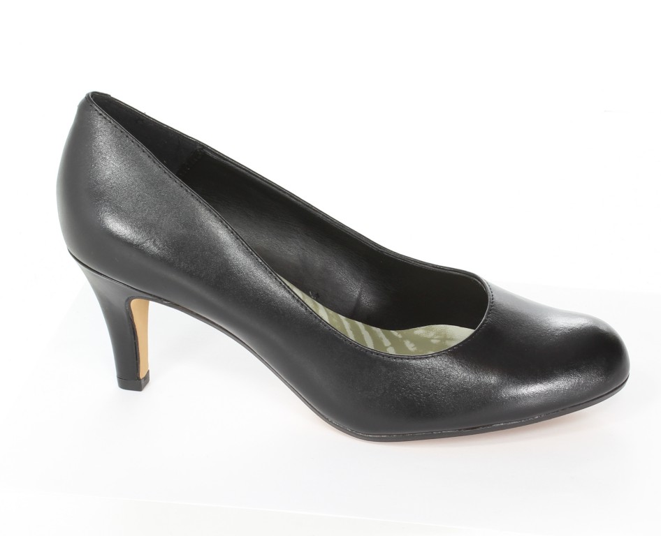 Clarks Czółenka 20358298 Black Leather 
