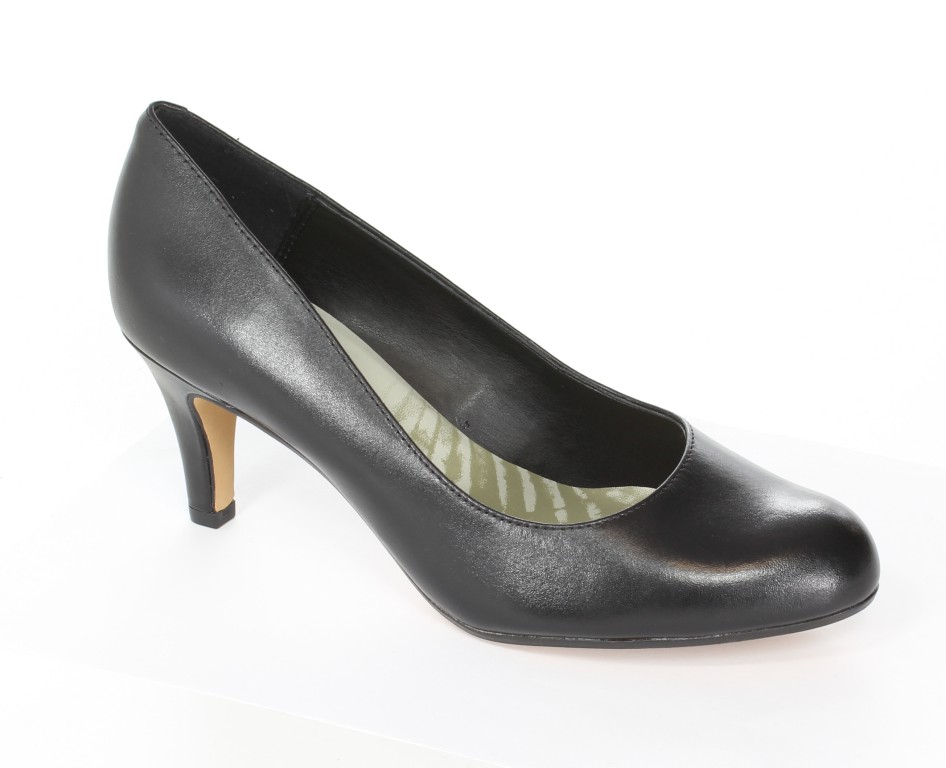 Clarks Czółenka 20358298 Black Leather 