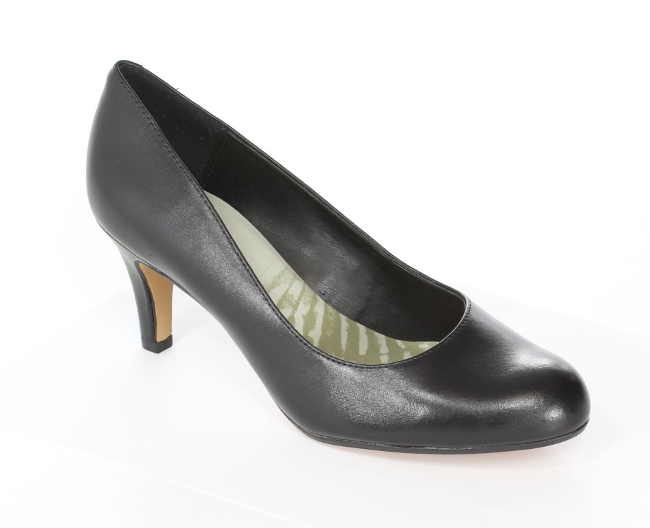 Clarks Czółenka 20358298 Black Leather 