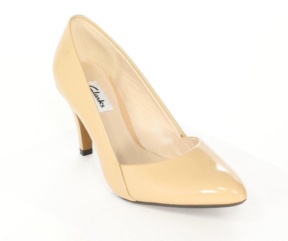Clarks Czółenka 20357773 Nude Patent 