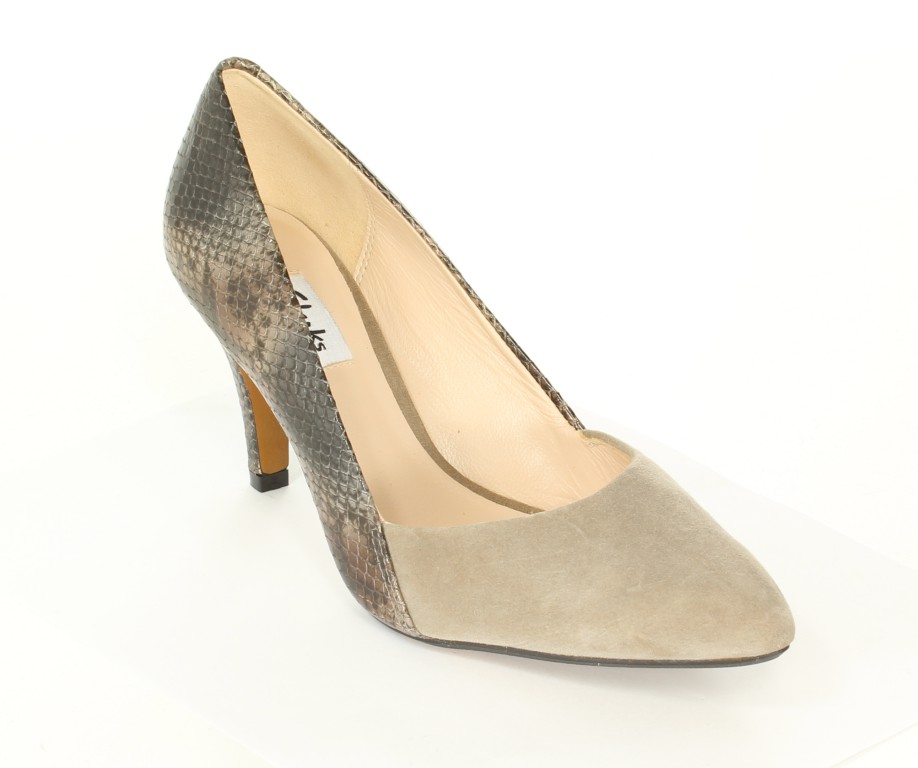 Clarks Czółenka 20357774 Mushroom 