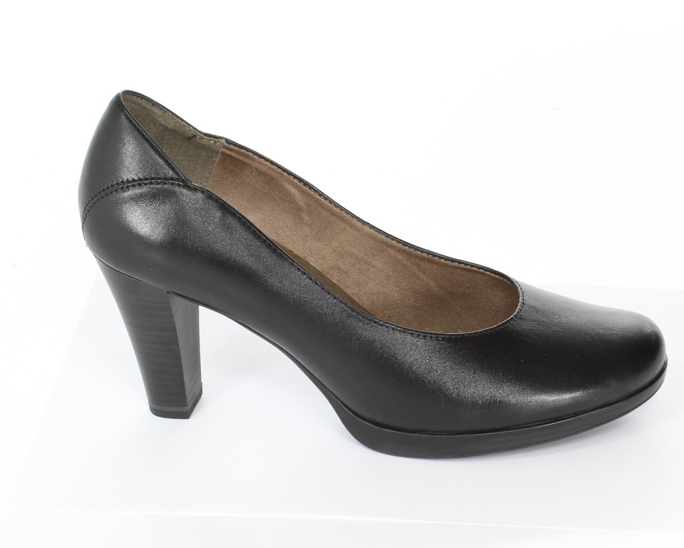 Caprice Czółenka  9-22405-21 Black Antic 