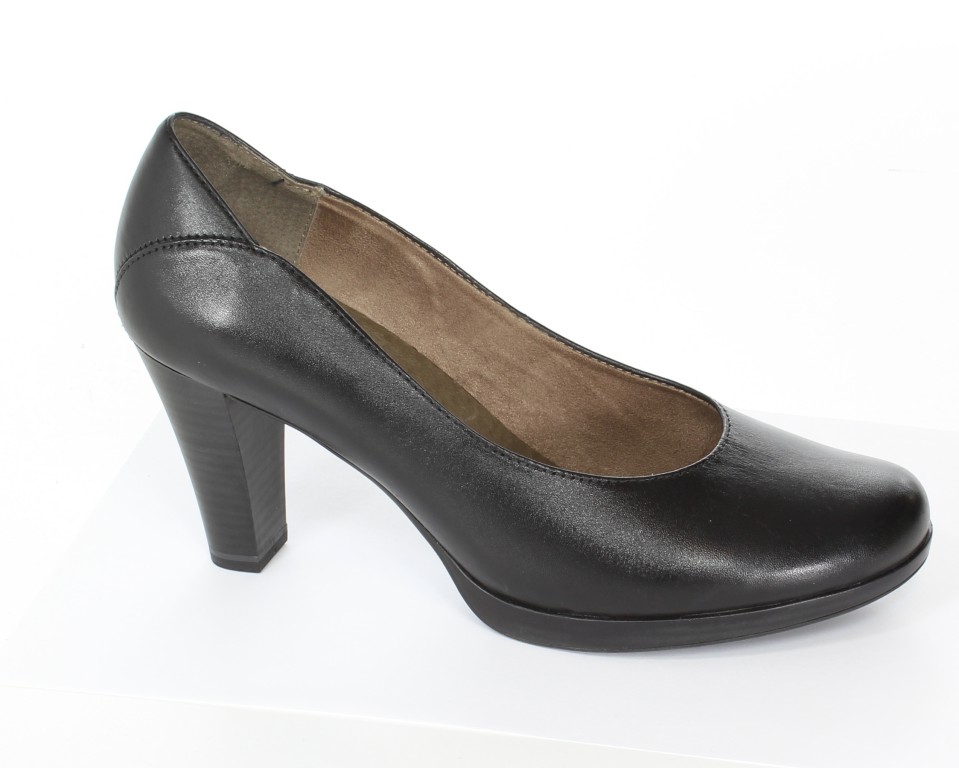 Caprice Czółenka  9-22405-21 Black Antic 