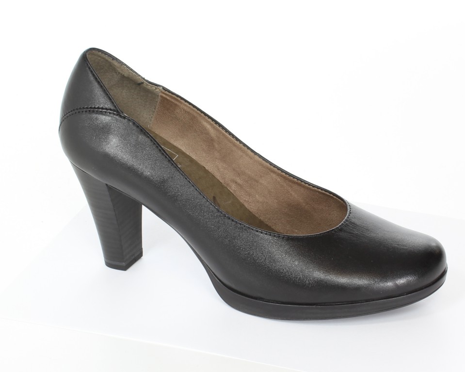 Caprice Czółenka  9-22405-21 Black Antic 