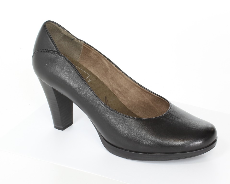 Caprice Czółenka  9-22405-21 Black Antic 
