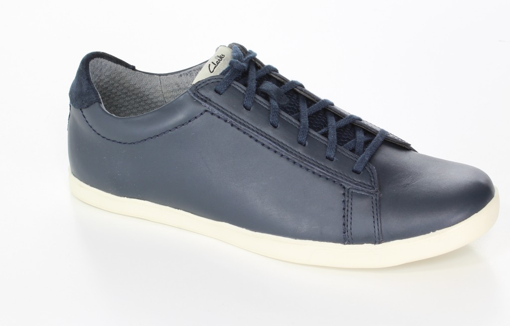 Clarks Półbuty 20357630 Navy Leather 