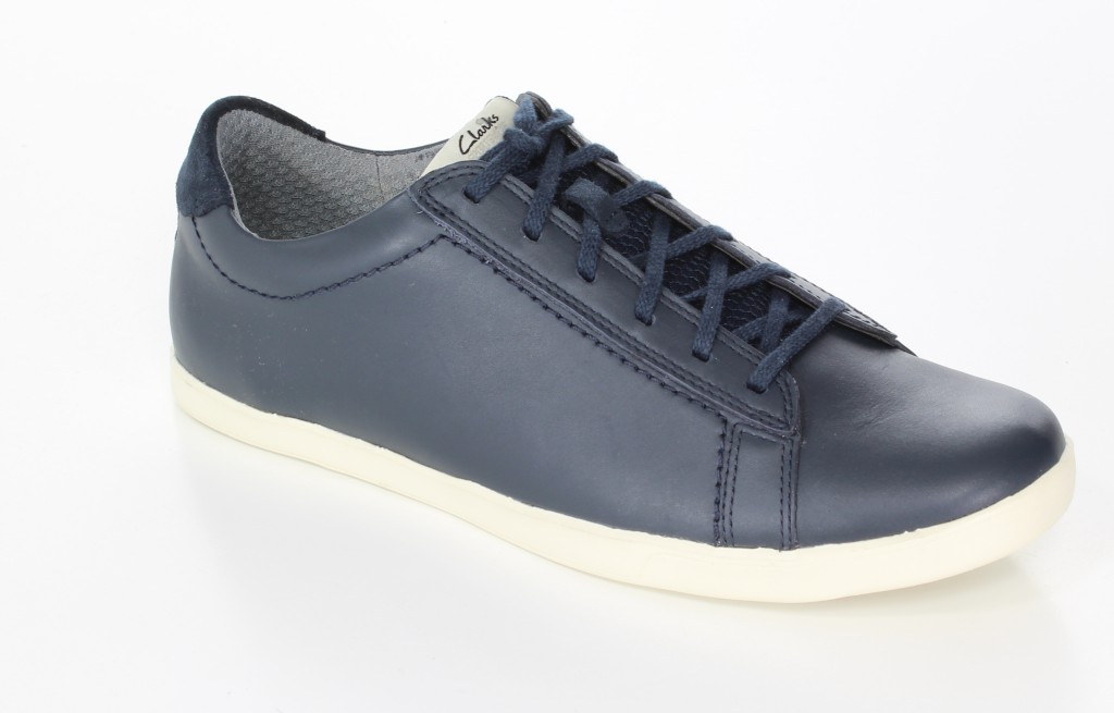 Clarks Półbuty 20357630 Navy Leather 