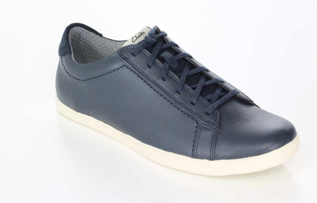 Clarks Półbuty 20357630 Navy Leather 
