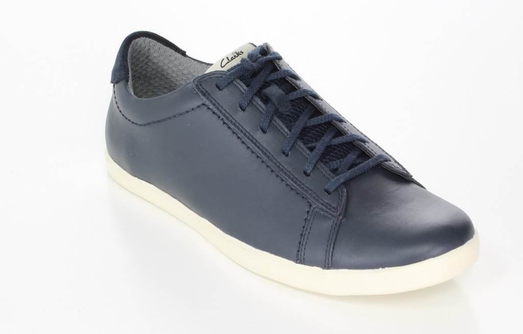 Clarks Półbuty 20357630 Navy Leather 