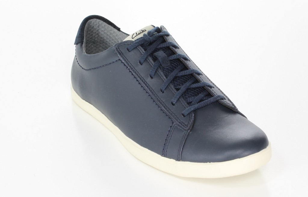Clarks Półbuty 20357630 Navy Leather 