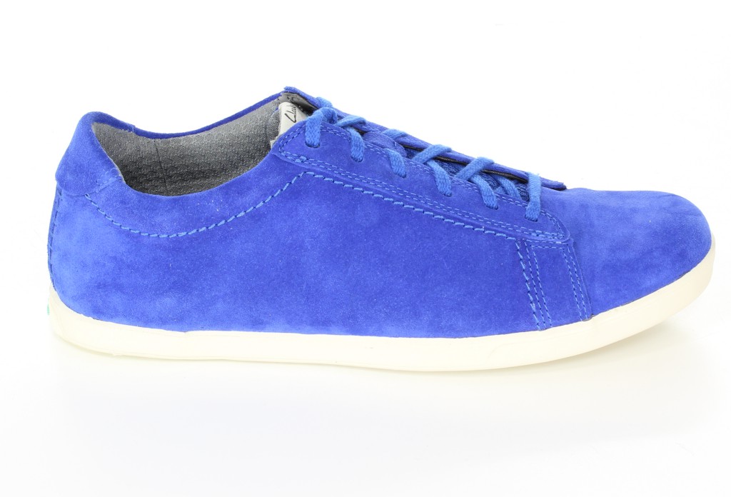 Clarks Półbuty 20358854 Blue Suede 