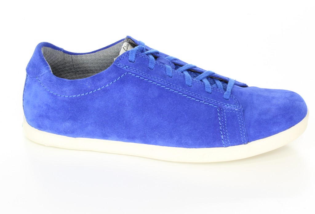 Clarks Półbuty 20358854 Blue Suede 
