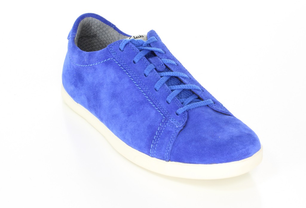 Clarks Półbuty 20358854 Blue Suede 