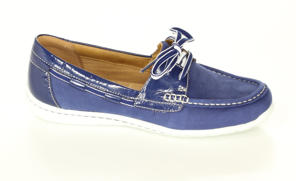 Clarks Półbuty 20359133 Navy Leather 