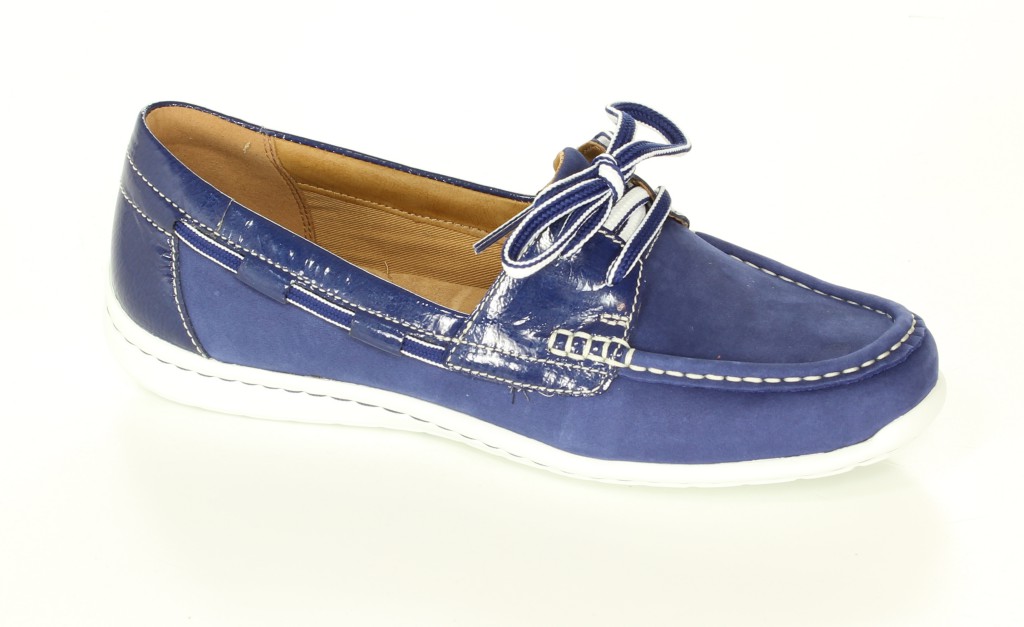 Clarks Półbuty 20359133 Navy Leather 