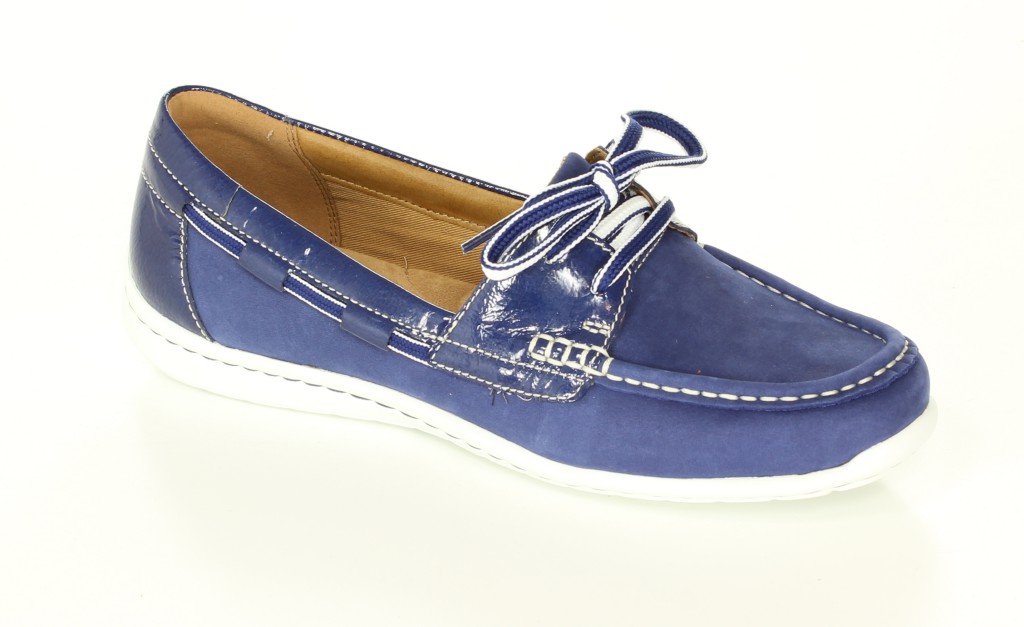 Clarks Półbuty 20359133 Navy Leather 