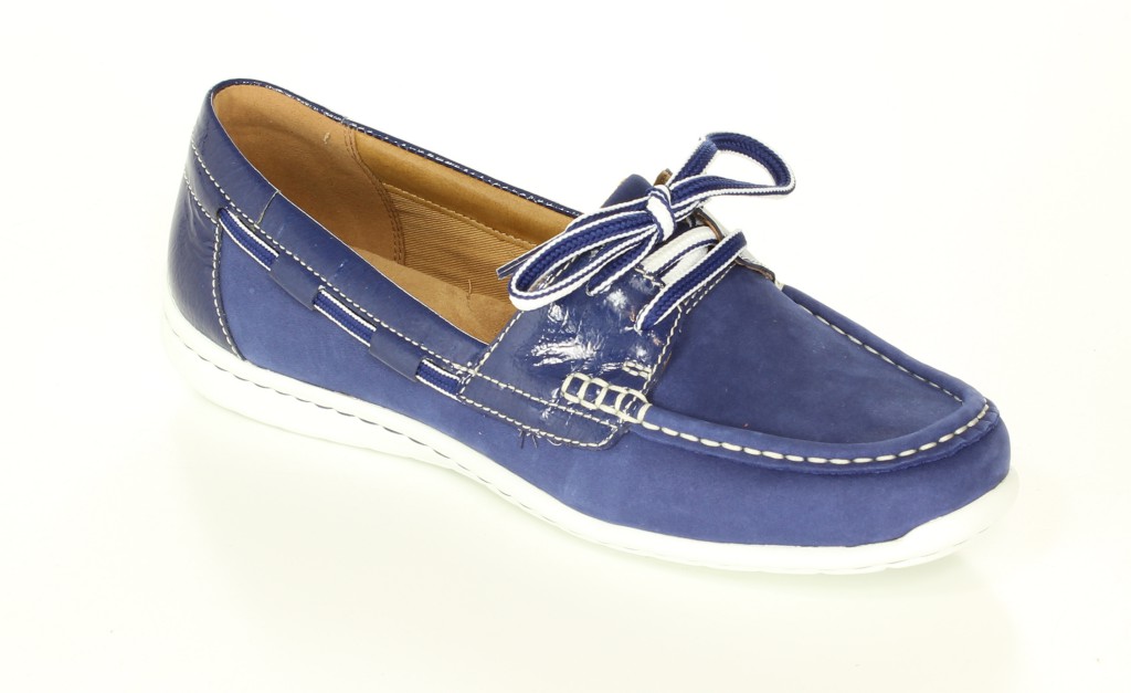 Clarks Półbuty 20359133 Navy Leather 