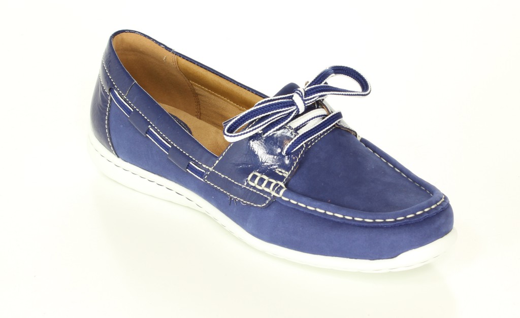 Clarks Półbuty 20359133 Navy Leather 