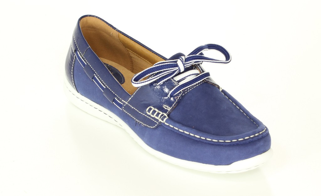 Clarks Półbuty 20359133 Navy Leather 