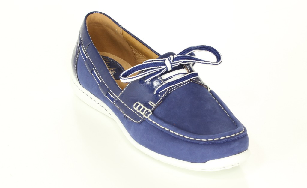Clarks Półbuty 20359133 Navy Leather 