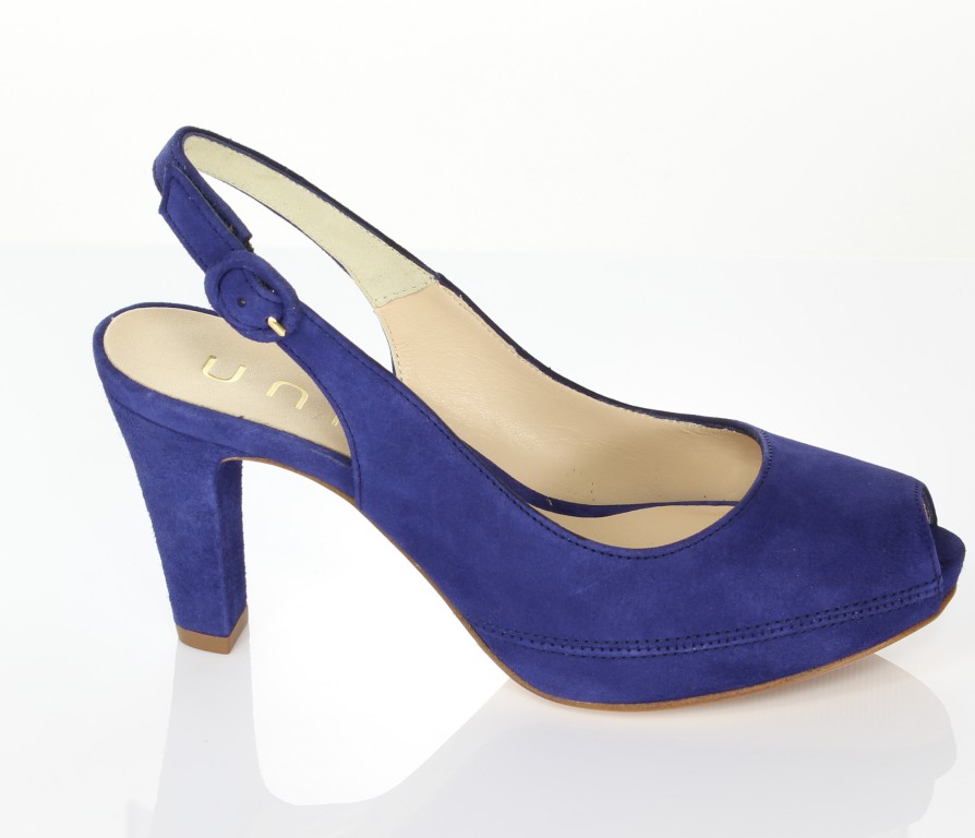 Unisa Sandały  Nick 14 Ks Deep Blue Kid  Suede
